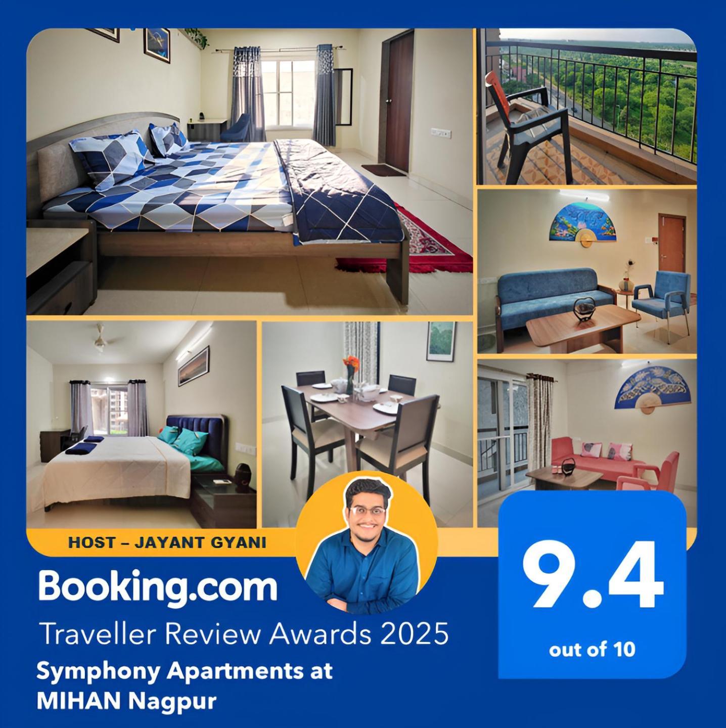 Symphony Apartments At Mihan Нагпур Экстерьер фото